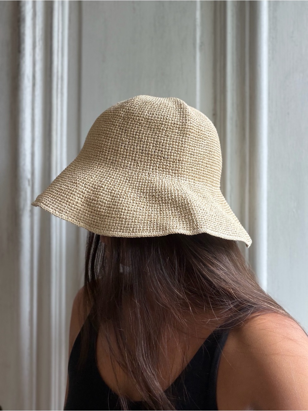 Toteme paper straw hat